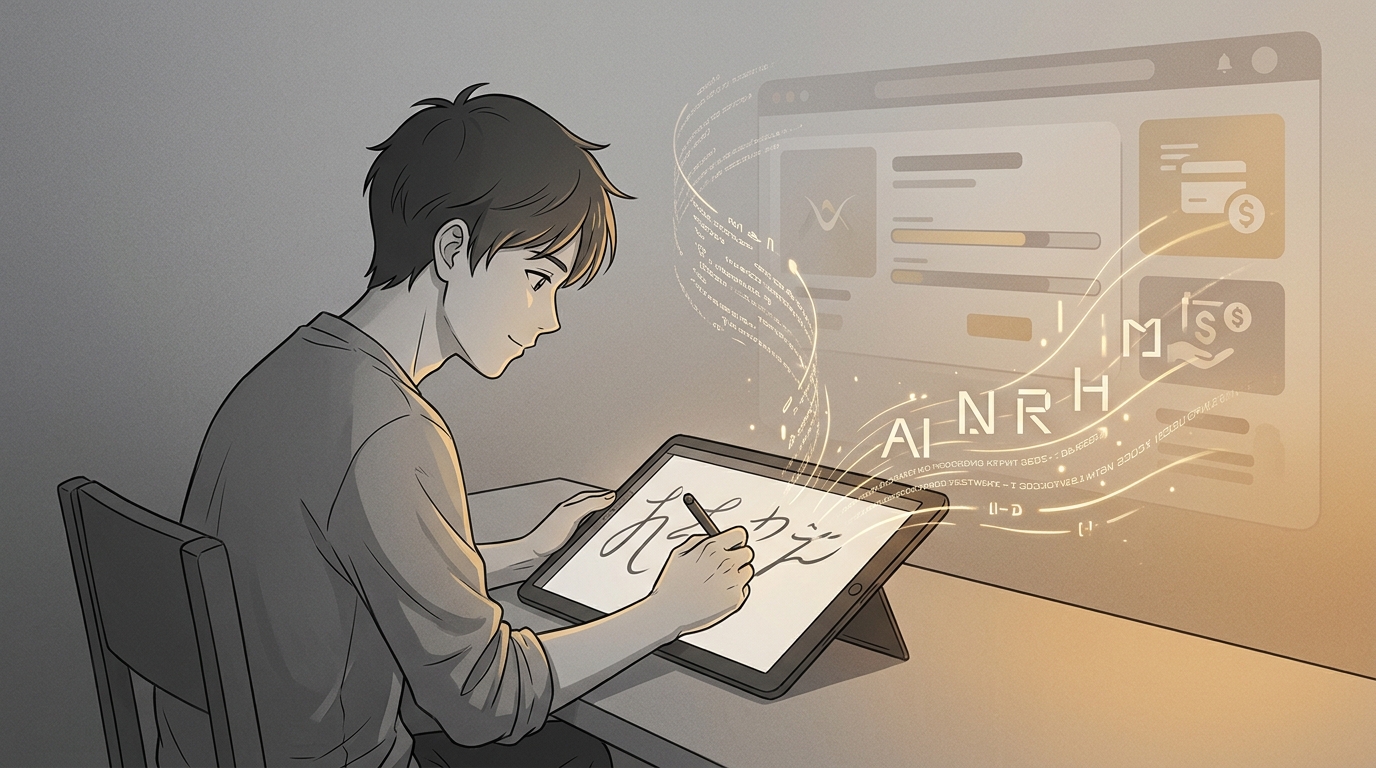 Claude Codeで手書きフォントを販売するアイデア