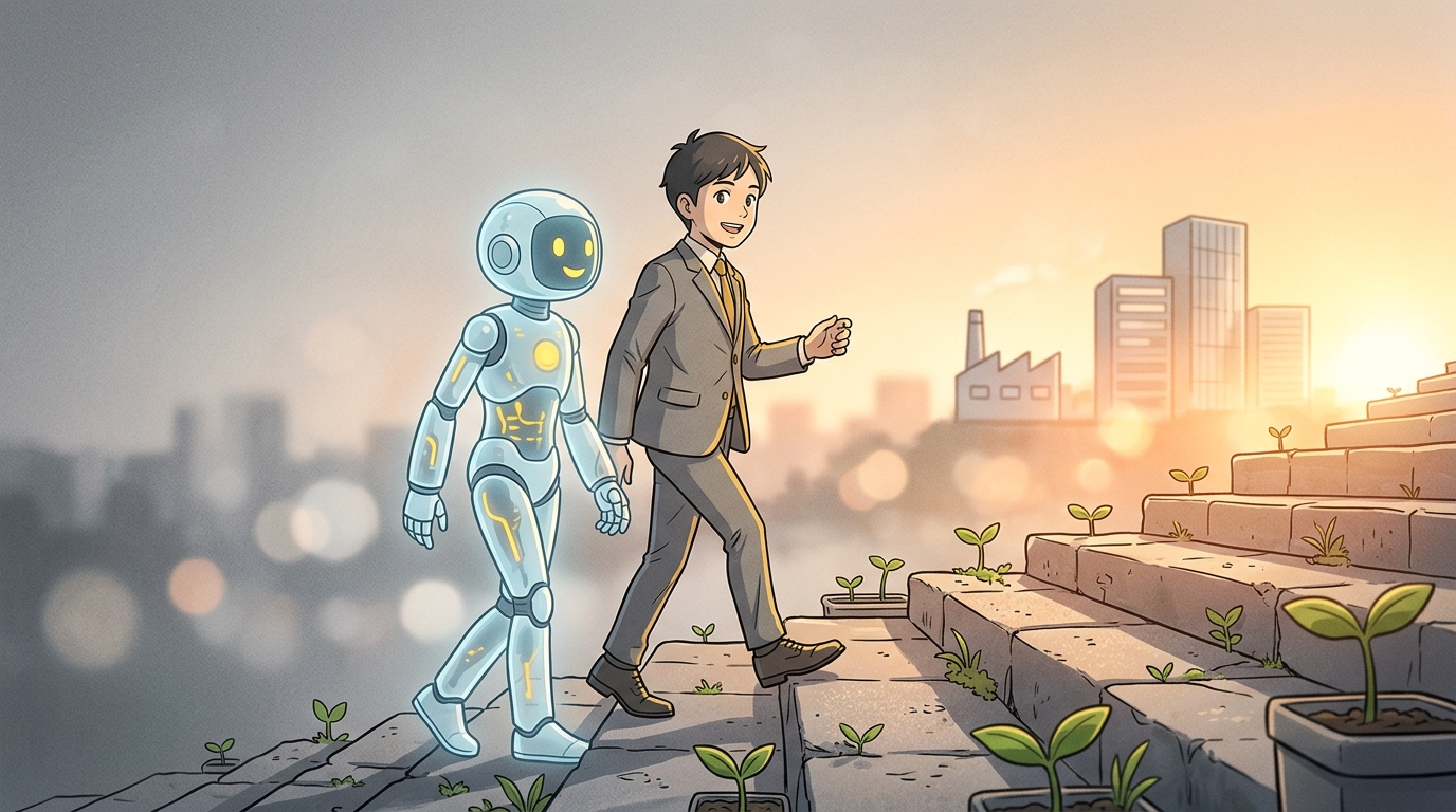 会社のAI導入は“一気に”やってはいけない ── 小さく始めて“伴走”する、これからの進め方