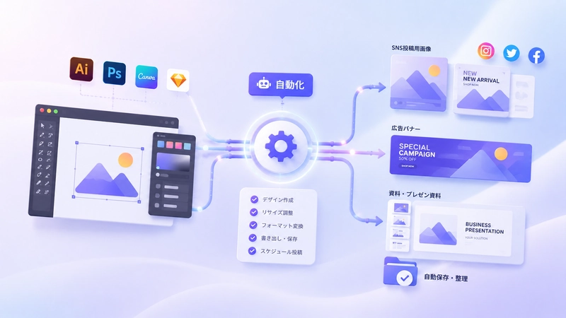 自動化で成功するグラフィックデザイナーサムネイル